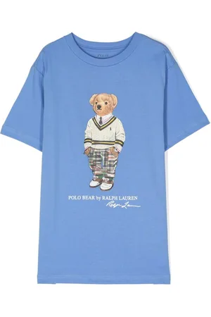 Ralph Lauren T-Shirt mit Polo Bear-Print