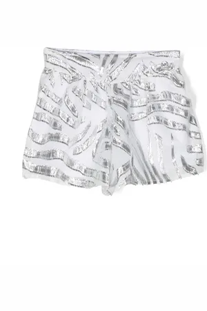 Michael Kors Kurze Shorts im Metallic-Look
