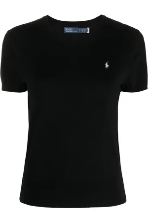 Ralph Lauren T-Shirt mit Logo-Stickerei