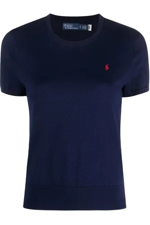Ralph Lauren T-Shirt mit Logo-Stickerei