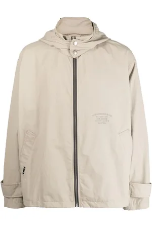 Izzue Kapuzenjacke mit Logo-Stickerei
