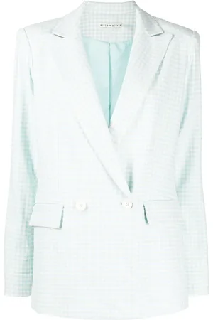 ALICE+OLIVIA Blazer mit Hahnentrittmuster