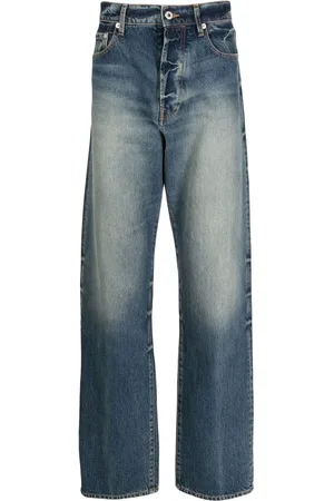 Kenzo Gerade Jeans mit Stone-Wash-Effekt