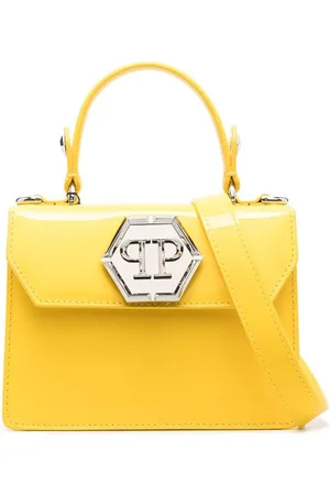 Philipp Plein Handtasche mit Logo-Schild