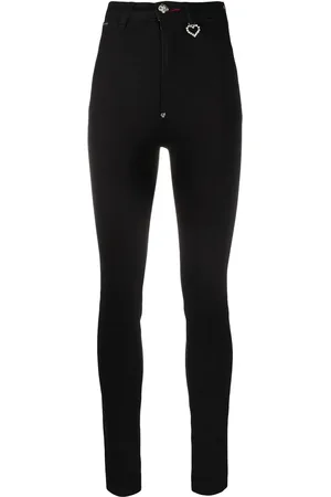 Philipp Plein Jeggings mit hohem Bund