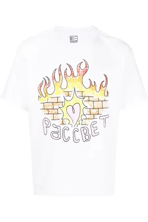 Rassvet T-Shirt mit Logo-Print