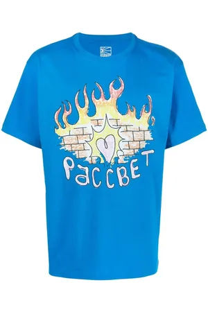 Rassvet T-Shirt mit Logo-Print