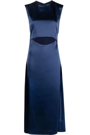Loulou de Saison Copan Midikleid aus Satin