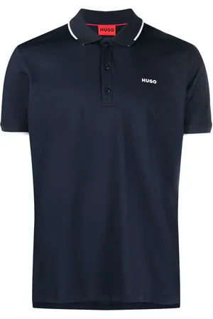 HUGO BOSS Poloshirt mit Logo-Print
