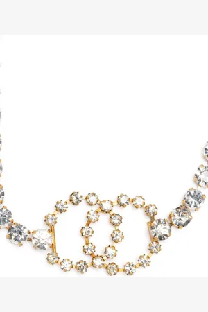 CHANEL 1995 strassverzierter Gürtel mit CC