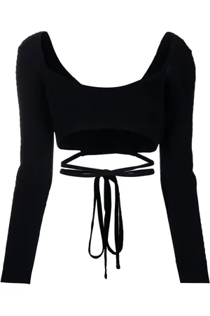 Patou Cropped-Top mit Schnürung