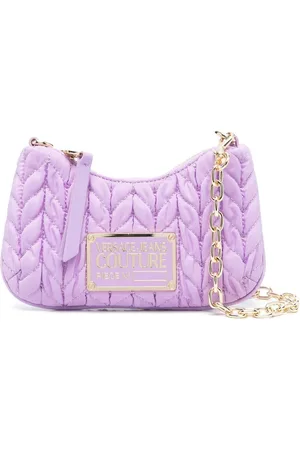 VERSACE Mini-Tasche aus Matelassé-Leder