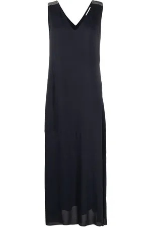 Fabiana Filippi Trägerkleid mit V-Ausschnitt