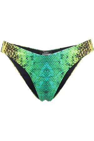 Noire Swimwear Bikinihöschen mit Schlangen-Effekt