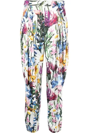 Stella McCartney Tapered-Hose mit Blumen-Print