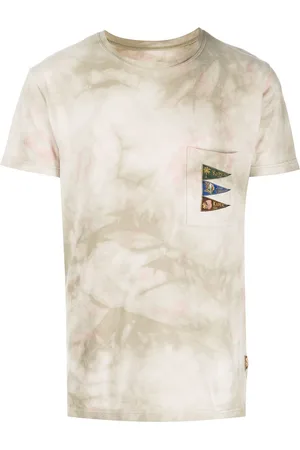 KAPITAL Ashbury T-Shirt mit Batikmuster