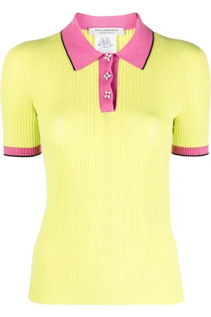 Serafini Gestricktes Poloshirt
