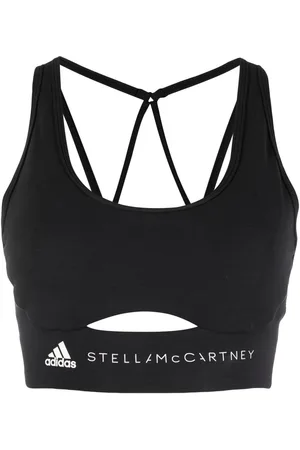 adidas Bralette mit Logo-Print