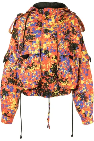 Dsquared2 Kapuzenjacke mit abstraktem Print
