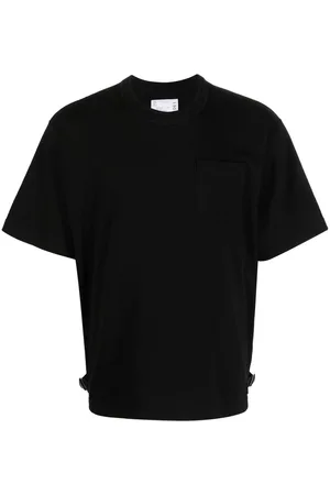 SACAI T-Shirt mit Schnallen