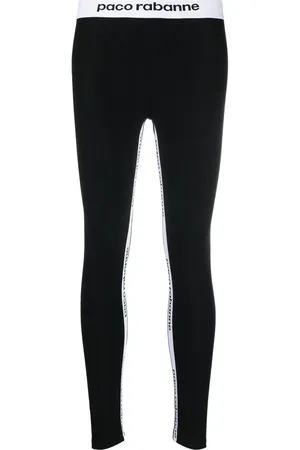 Paco rabanne Leggings mit Logo-Streifen