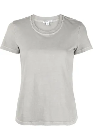 James Perse T-Shirt mit rundem Ausschnitt