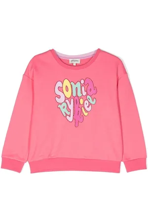 Sonia Rykiel Enfant Sweatshirt mit verziertem Logo-Print