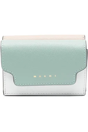 Marni Portemonnaie mit Logo-Schild