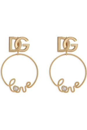 Dolce & Gabbana Creolen mit DG-Logo