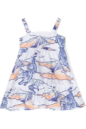 Kenzo Kleid mit grafischem Print