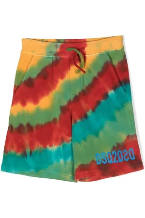 Dsquared2 Shorts mit Batikmuster