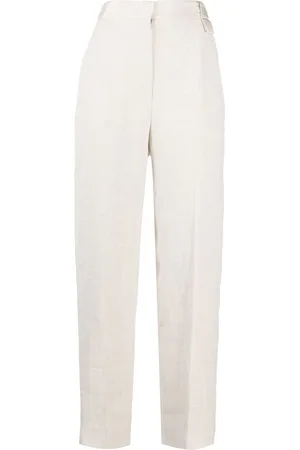 Emporio Armani Gerade Hose mit Bügelfalten