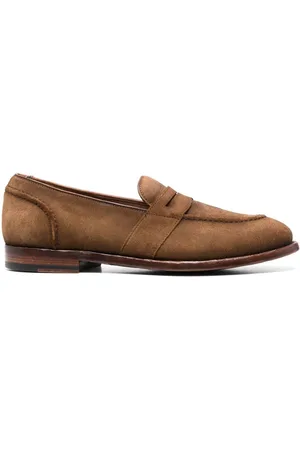 Officine creative Temple Penny-Loafer aus Wildleder