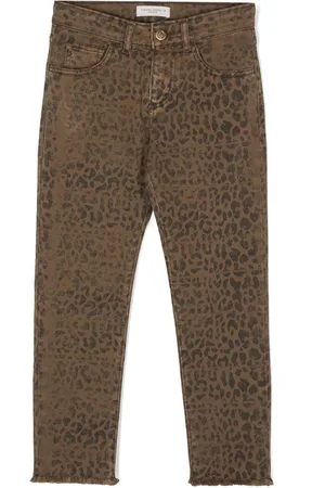 Golden Goose Jeans mit Leoparden-Print