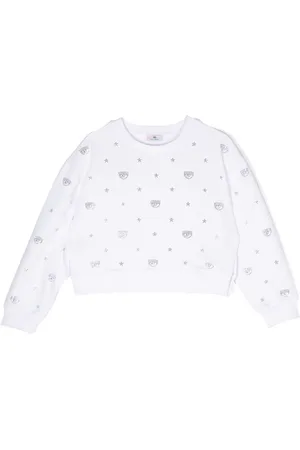 Chiara Ferragni Sweatshirt mit Strass