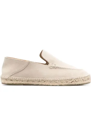 MANEBI Hamptons Espadrilles aus Leder