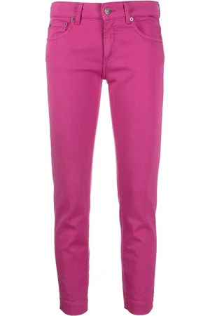 Dondup Tief sitzende Rose Cropped-Jeans