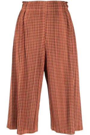 Issey Miyake 2000 Cropped-Hose mit Falten