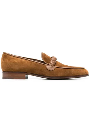 Gianvito Rossi Massimo Loafer auf Wildleder