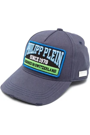 Philipp Plein Baseballkappe in Distressed-Optik
