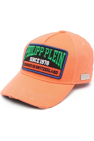 Philipp Plein Baseballkappe in Distressed-Optik