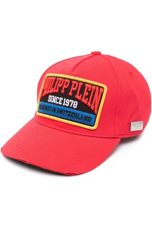 Philipp Plein Baseballkappe in Distressed-Optik