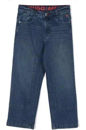 HUGO BOSS Jeans mit geradem Bein