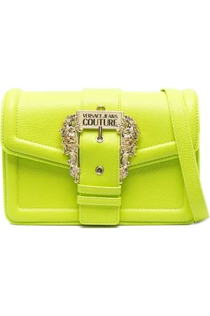 VERSACE Schultertasche mit barocker Schnalle