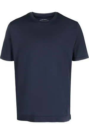 FEDELI T-Shirt mit Rundhalsausschnitt