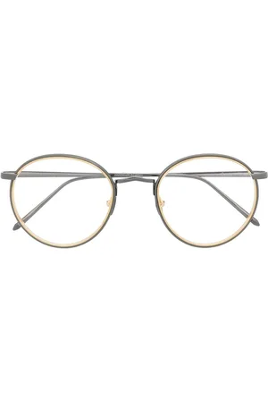 Linda Farrow Comer Brille mit rundem Gestell