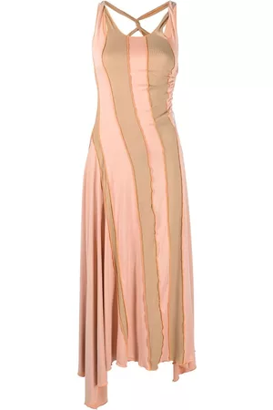 Diesel Damen Asymmetrische Kleider - Asymmetrisches Midikleid