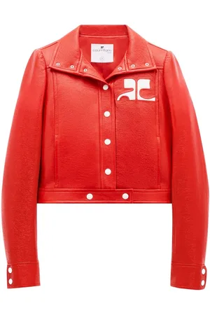 Courrèges Iconique Vinyl-Jacke
