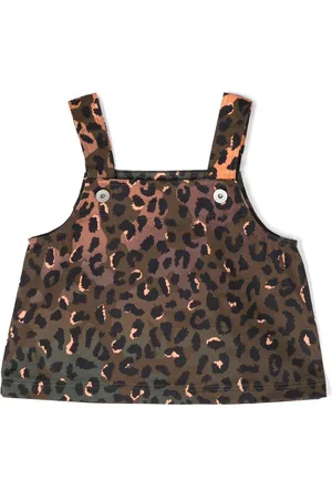 MARCELO BURLON Top mit Animal-Print