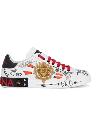 Dolce & Gabbana Portofino Sneakers mit Nieten